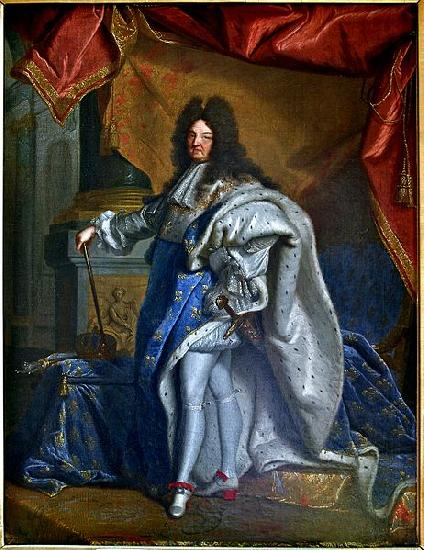 Hyacinthe Rigaud LOUIS XIV oil painting image
